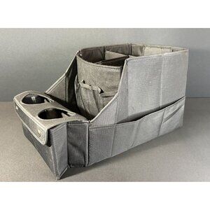 Member's Mark Car Vehicle Seat Organizer Portable Cup Holder Black Storage Sam's